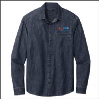 LAUSD Adapted PE Long Sleeve Denim Shirt