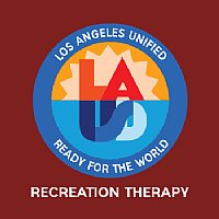 LAUSD Recreation Therapy Ladies Dri-Fit V-neck Tee