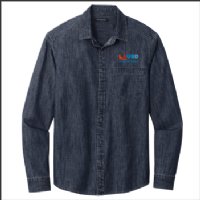 LAUSD Recreation Therapy Long Sleeve Denim Shirt