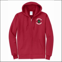 Lincoln D130 Staff Full Zip Hooded Sweatshirt