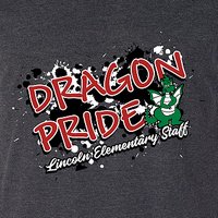 Lincoln D130 Staff Vintage Football Tee