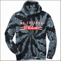 WG Coleman Elementary Tie-Dye Hoodie