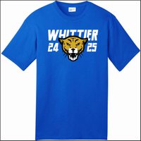 Whittier Elementary CLASS OF '25 Short Sleeve T-shirt