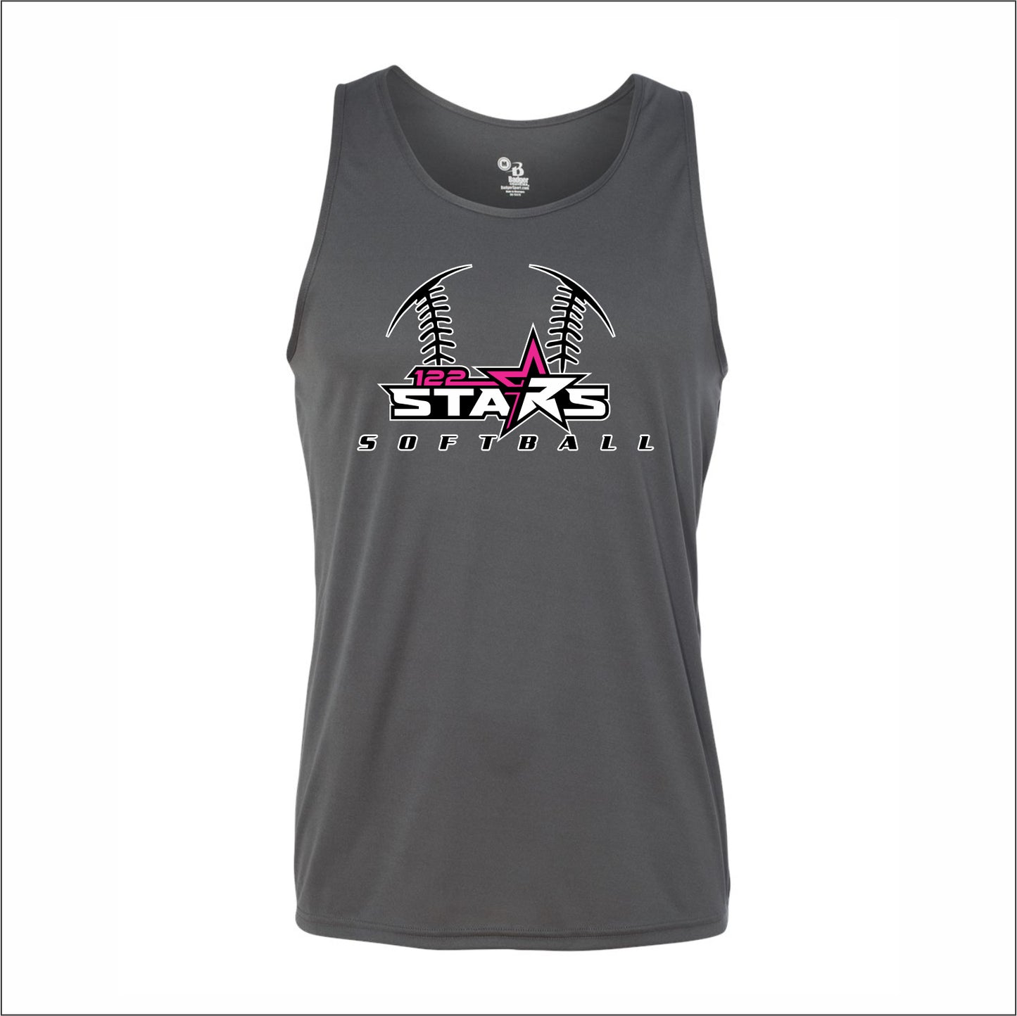 122 Stars Softball Performance Tank Top