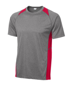 ALL Colorblock Heather Performance T-shirt
