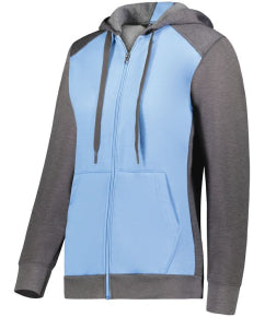 ALL Ladies Three-Season Full-Zip Hooded Sweatshirt