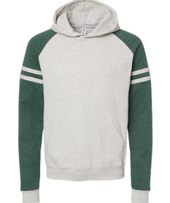 ALL Varsity Colorblock Raglan Hooded Sweatshirt