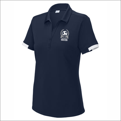 AHS Ladies Soccer Ladies Club Colorblock Polo