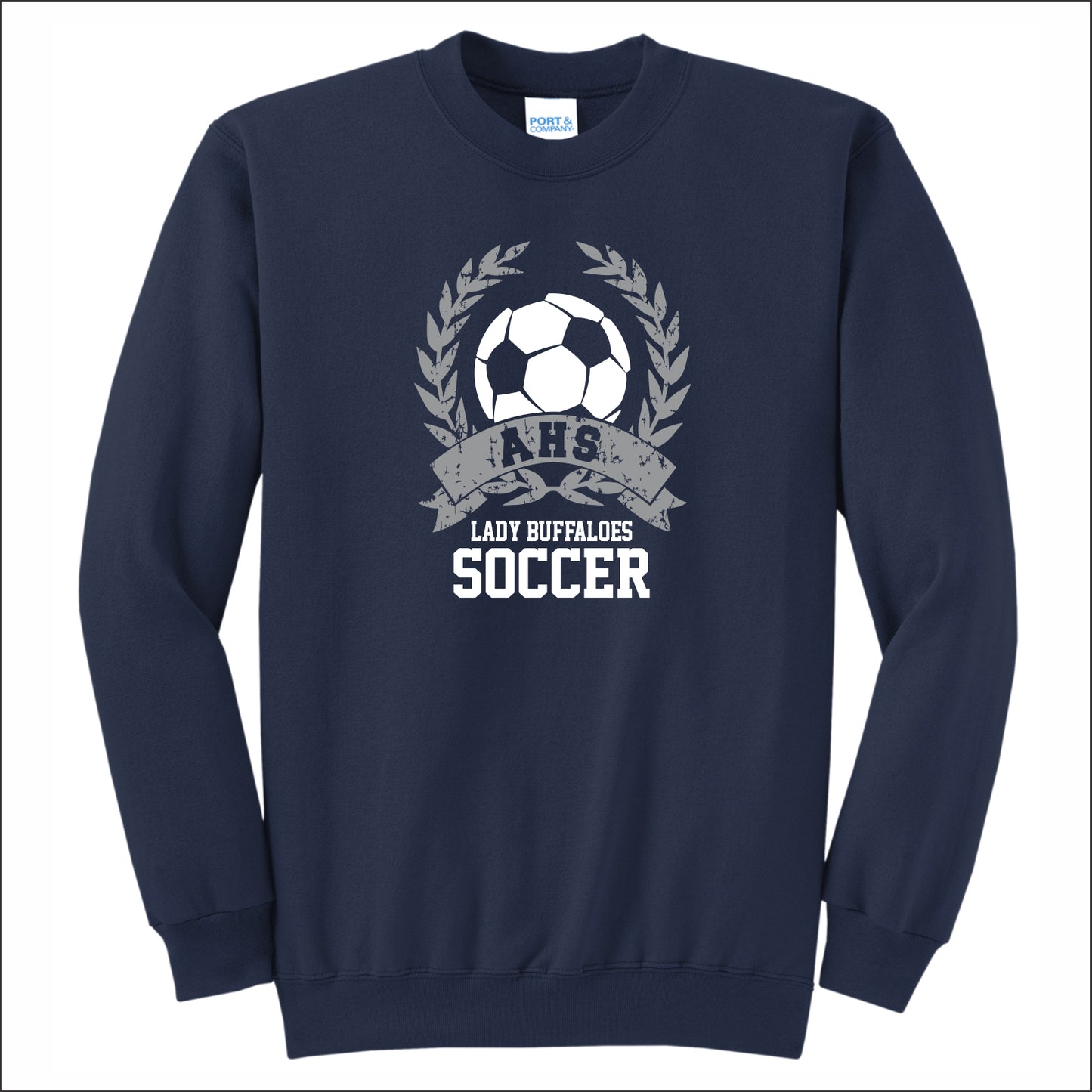 AHS Ladies Soccer Crewneck Sweatshirt