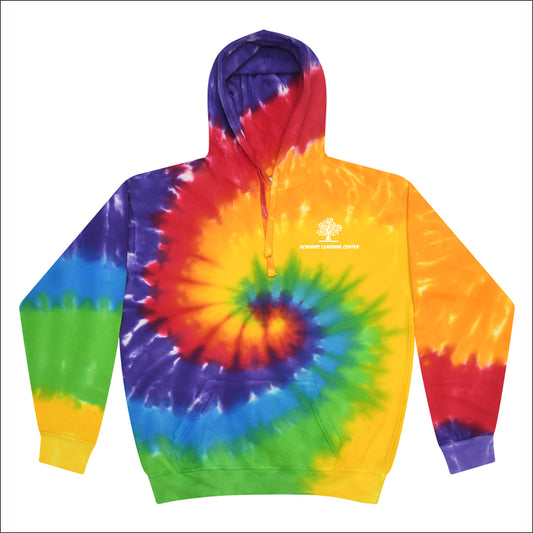 Academy Learning Center Tie-Dye Hooded Sweatshirt