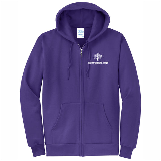 Academy Learning Center Full-Zip Hooded Sweatshirt