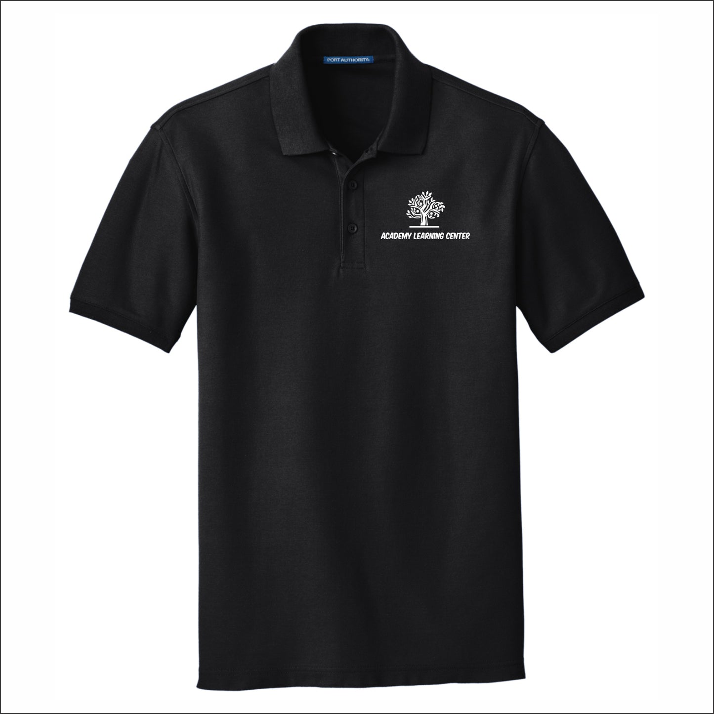Academy Learning Center Classic Pique Short Sleeve Polo Shirt