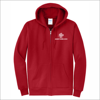 Academy Learning Center Full-Zip Hooded Sweatshirt