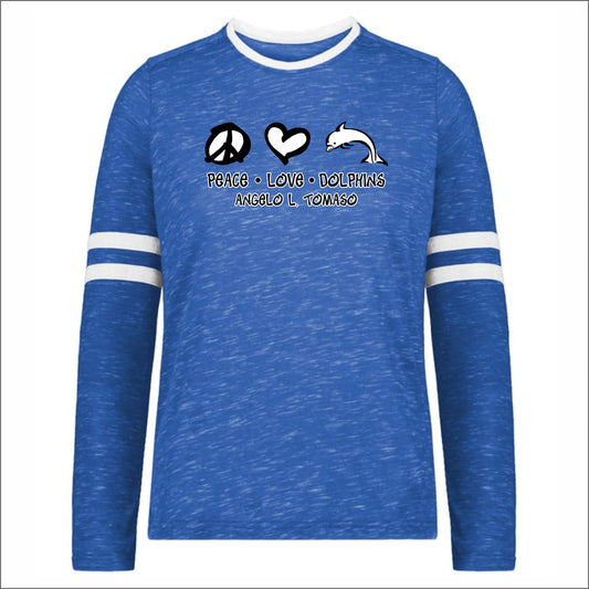 Angelo L Tomaso Girls/Ladies Monterey Long Sleeve Tee