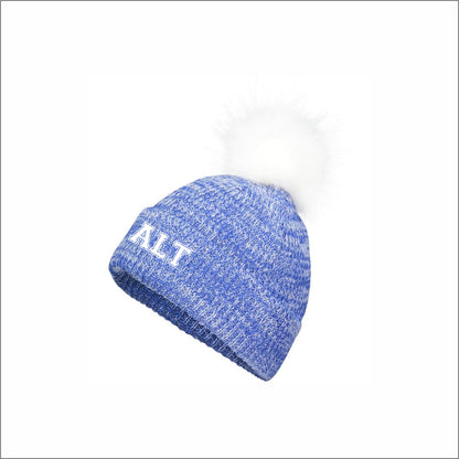 Angelo L Tomaso Faux Fur Pom Beanie