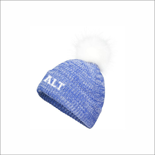 Angelo L Tomaso Faux Fur Pom Beanie