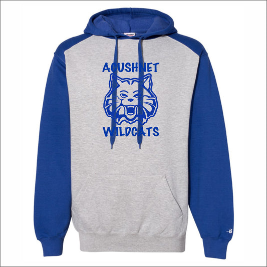 Acushnet Elementary Staff Contrast Hooded Sweatshirt