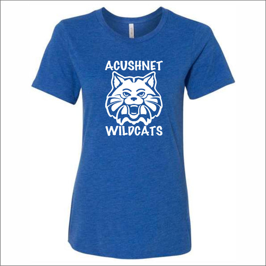 Acushnet Elementary Staff Ladies Relaxed Tri-Blend Tee