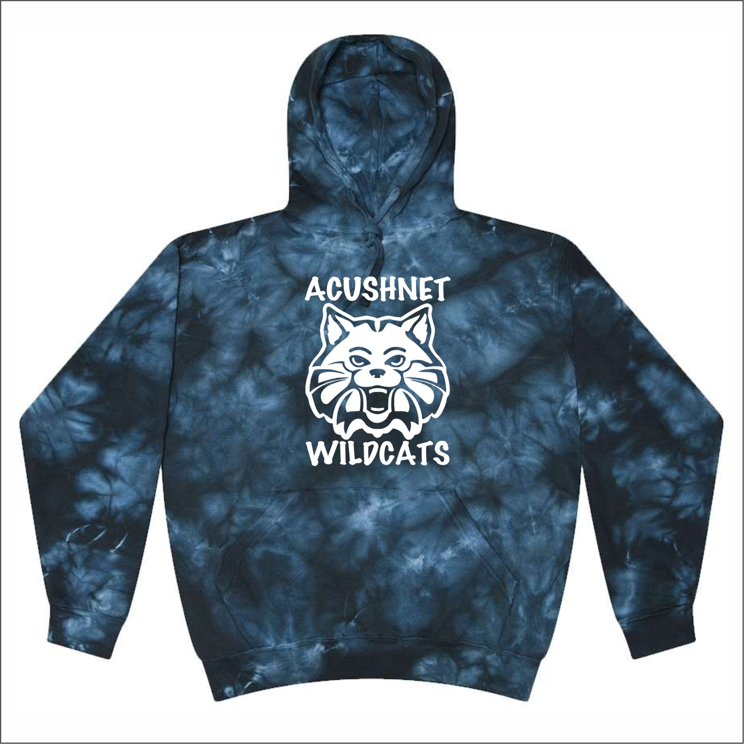 Acushnet Elementary Staff Crystal Tie-Dye Hoodie
