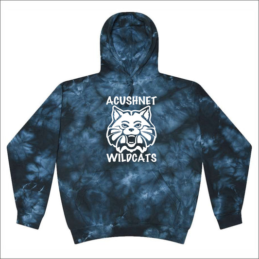 Acushnet Elementary Staff Crystal Tie-Dye Hoodie