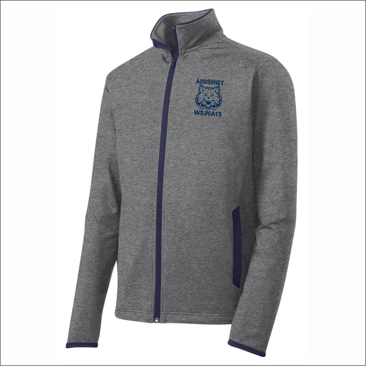 Acushnet Elementary Staff Stretch Full-Zip Contrast Performance