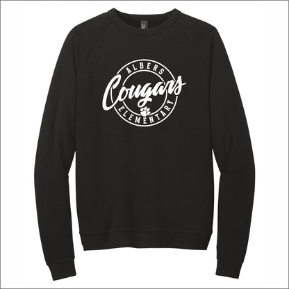 Albers Elementary Perfect Tri-Blend Fleece Lightweight Crewneck