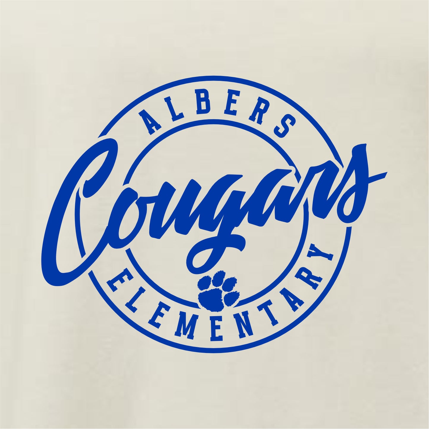 Albers Elementary Archive Heavyweight Long Sleeve T-shirt