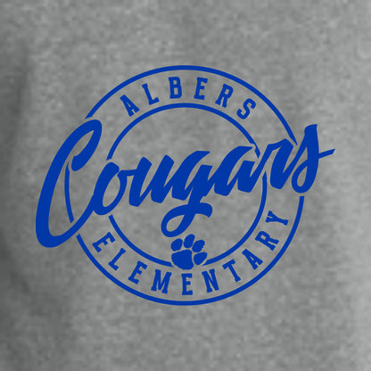 Albers Elementary Perfect Tri-Blend Fleece Lightweight Crewneck