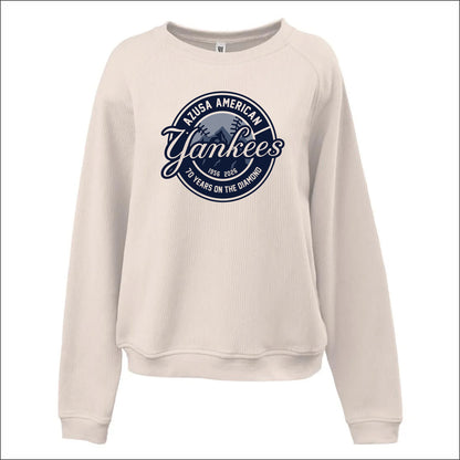 Azusa ALL Yankees Ladies Modern Cord Crew