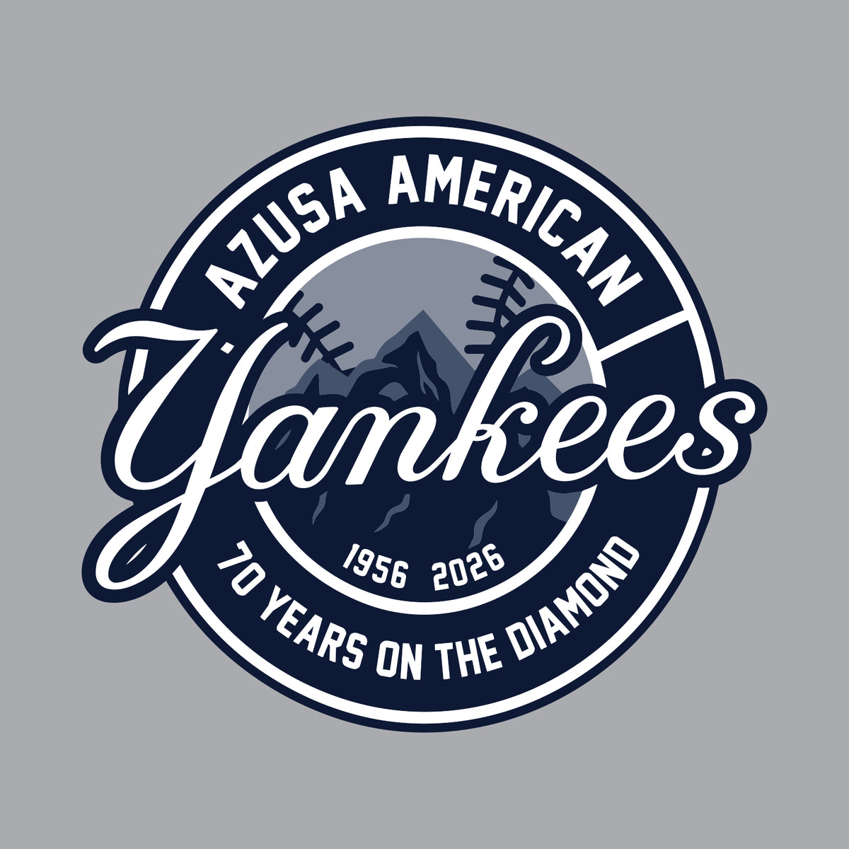 Azusa ALL Yankees Ladies Soft Sponge Oversized Crewneck