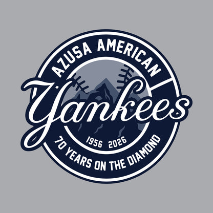 Azusa ALL Yankees Ladies Soft Sponge Oversized Crewneck