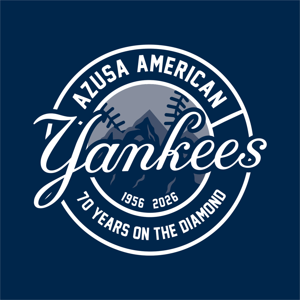 Azusa ALL Yankees Adidas Men's Fleece Hooded Sweatshirt