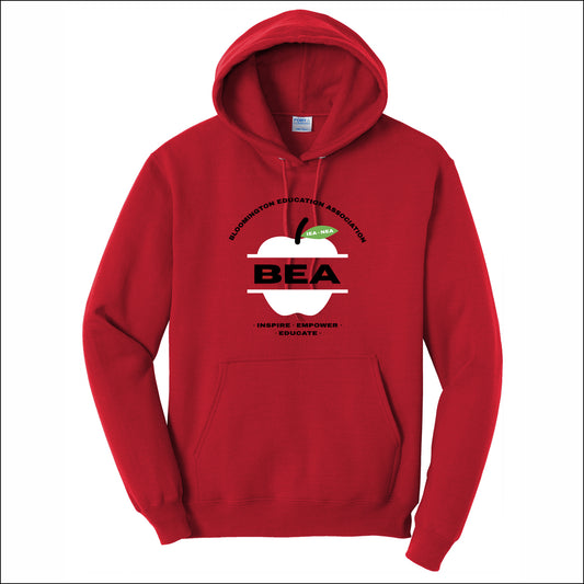 Bloomington Edu Assoc Hooded Sweatshirt - Design A
