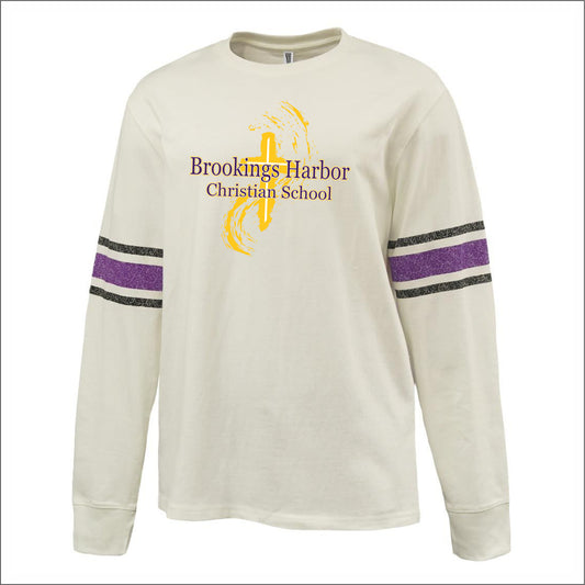 Brookings Harbor Christian Archive Heavyweight Long Sleeve T-shirt