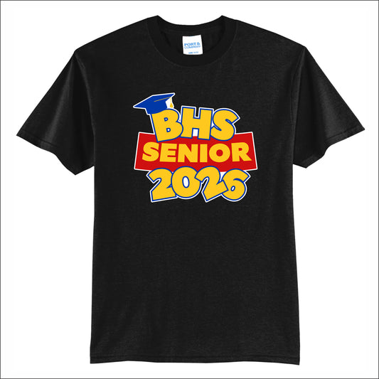 BHS Seniors 50/50 Short Sleeve T-shirt - Design C