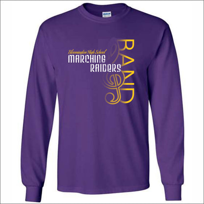 BHS Marching Raiders Long Sleeve T-shirt - Design C