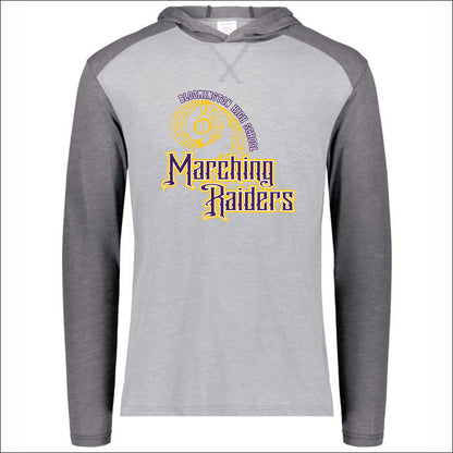 BHS Marching Raiders Gameday Vintage Long Sleeve Hooded Tee