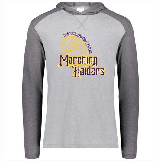 BHS Marching Raiders Gameday Vintage Long Sleeve Hooded Tee