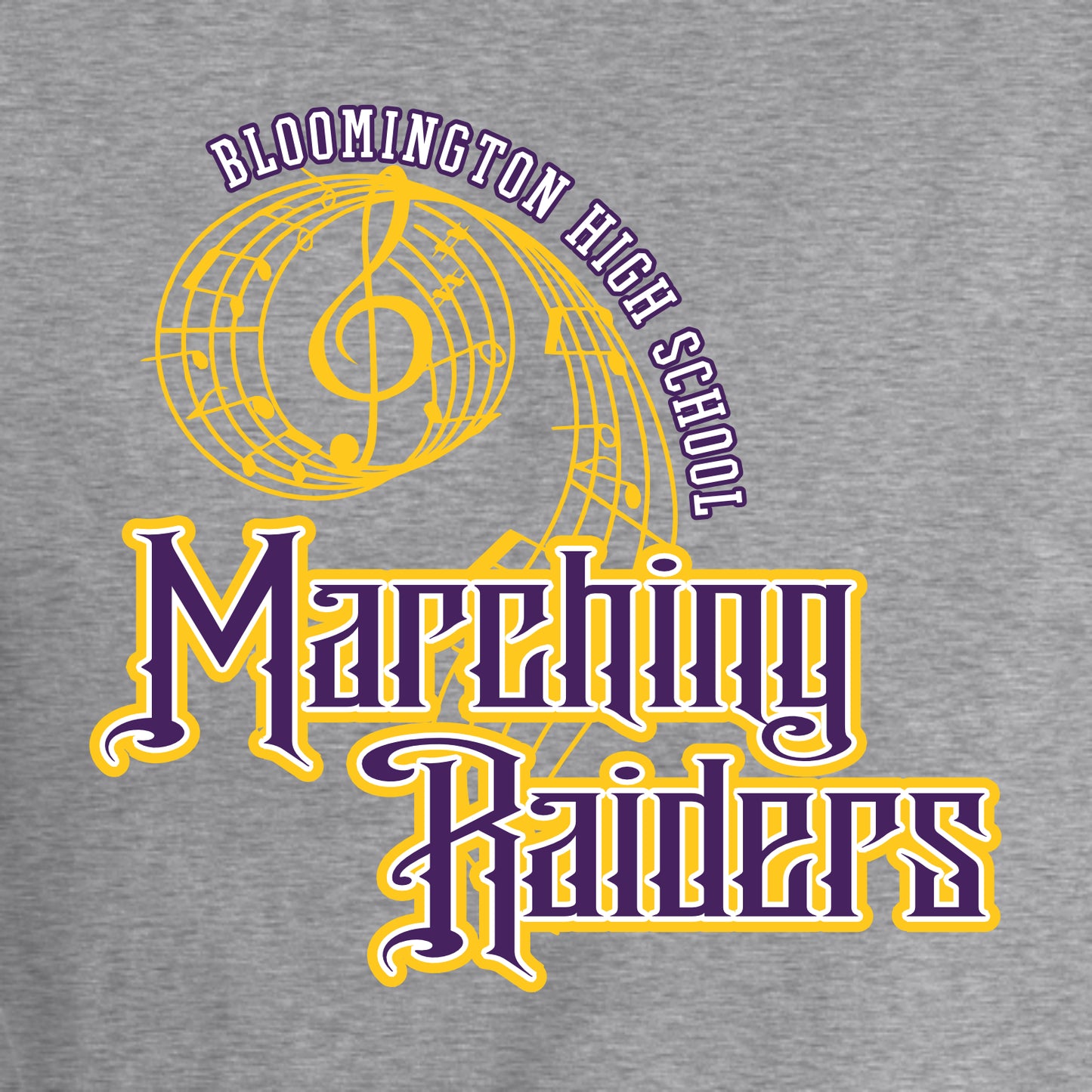BHS Marching Raiders Ultra Cotton T-Shirt - Design B