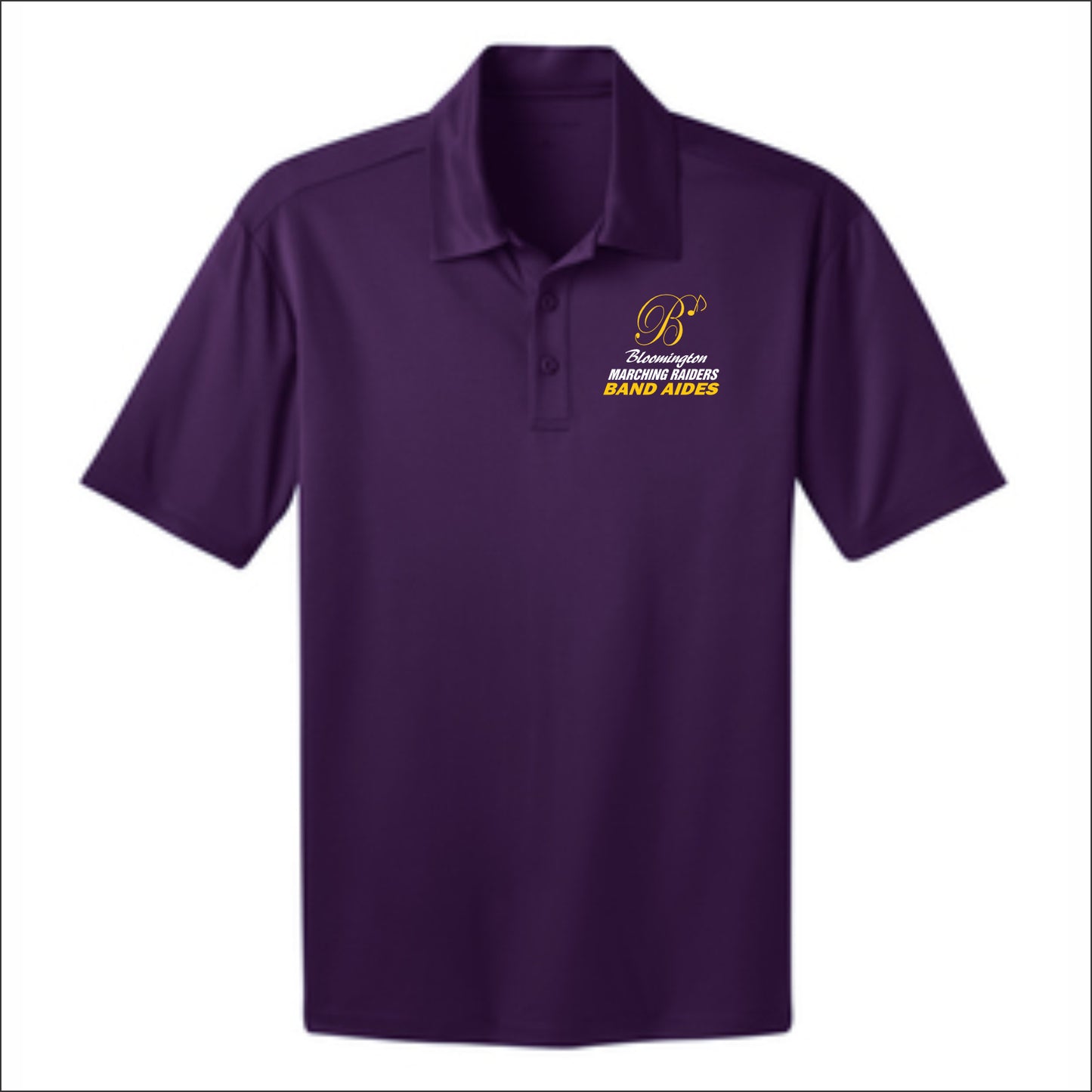 BHS Marching Raiders Performance Short Sleeve Polo Shirt