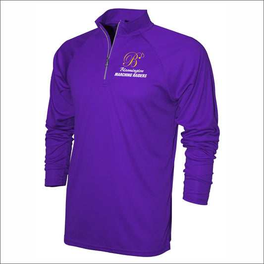 BHS Marching Raiders Performance Long Sleeve 1/4 Zip