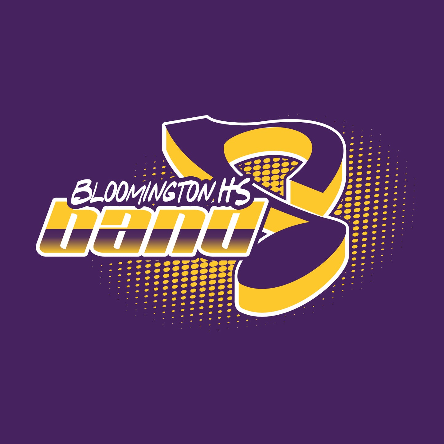 BHS Marching Raiders On The Rise Tee