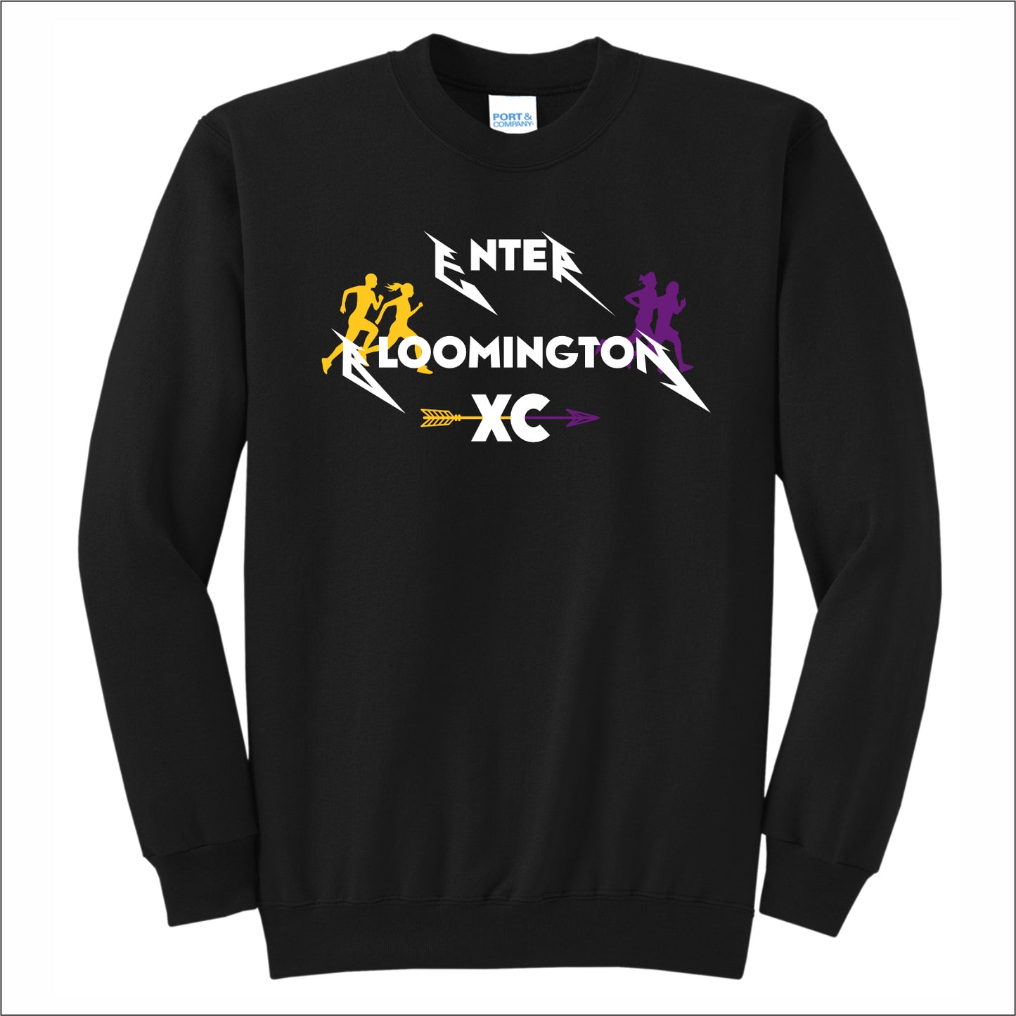 BHS Cross Country Crewneck Sweatshirt - Design B