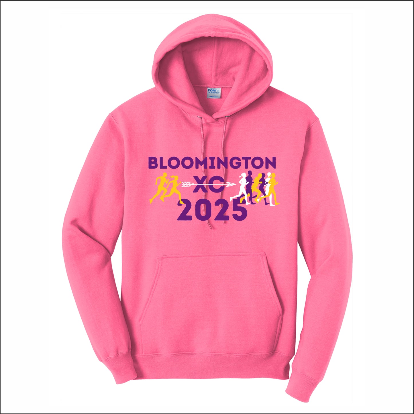 BHS Cross Country Hooded Sweatshirt - Design A