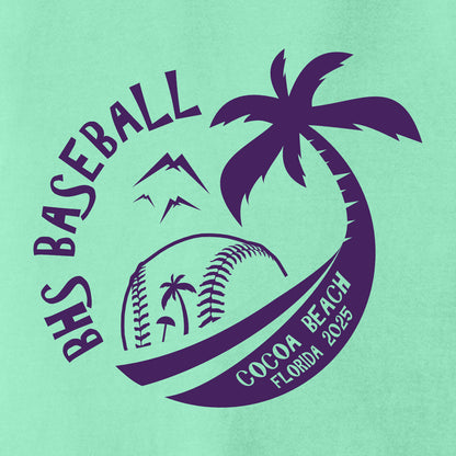 BHS Baseball Pigment Dye T-shirt