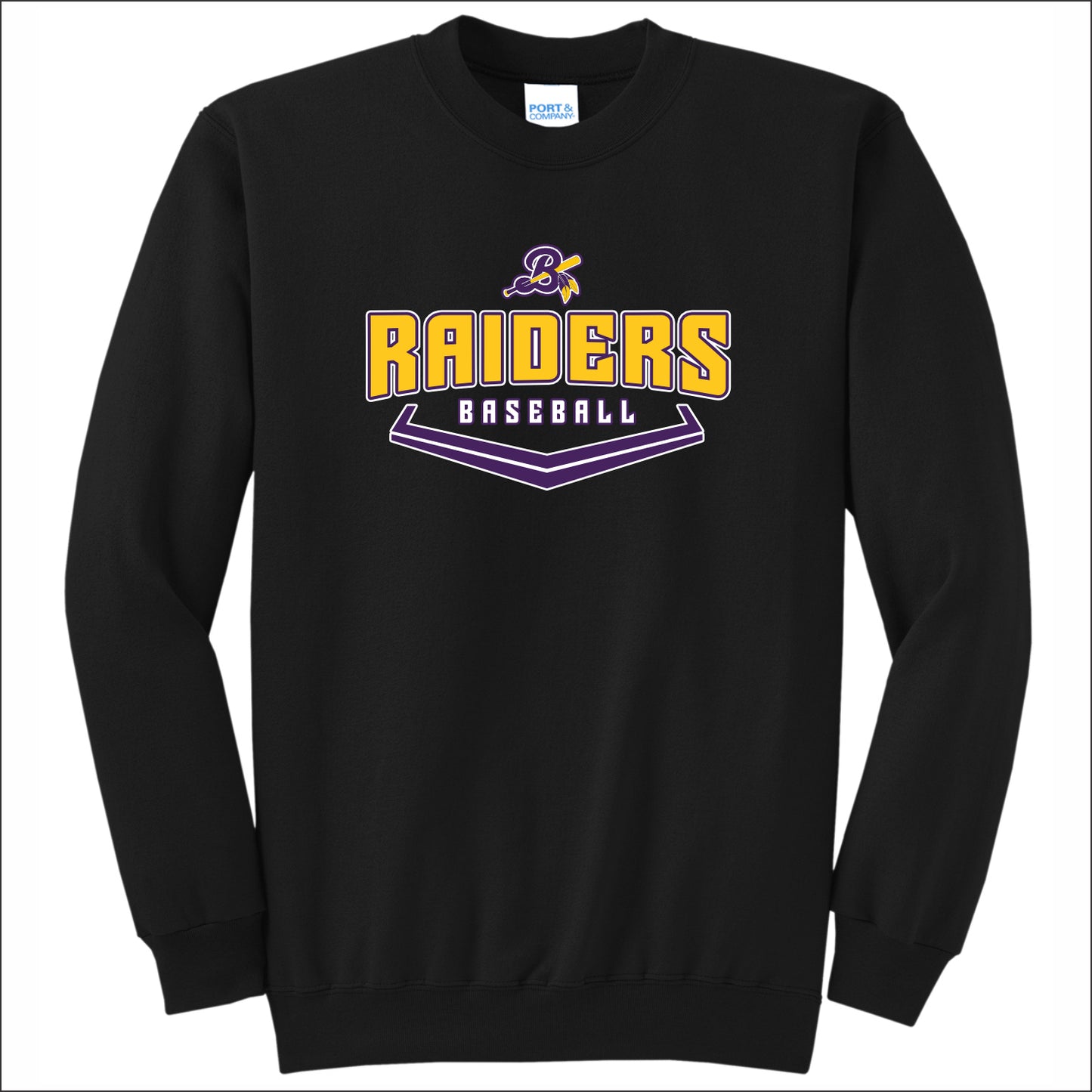 BHS Baseball Crewneck Sweatshirt