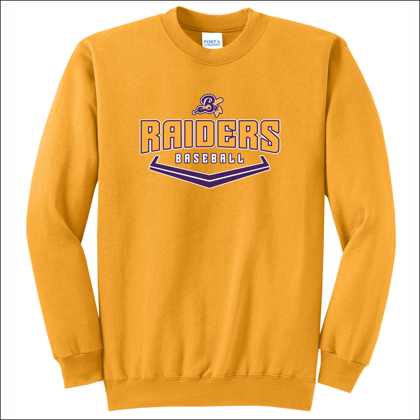 BHS Baseball Crewneck Sweatshirt