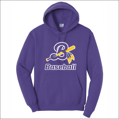 BHS Baseball Hooded Sweatshirt - Design C