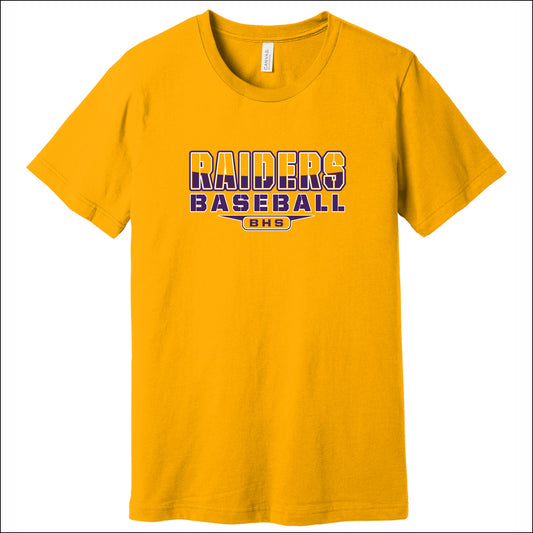 BHS Baseball Soft Jersey Short Sleeve T-shirt - Design A