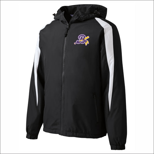 BHS Baseball Fleece Lined Colorblock Jacket